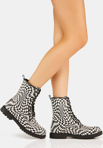 Vibe Check Combat Boots
