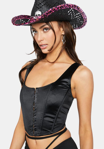 Ink A Masterpiece Satin Corset