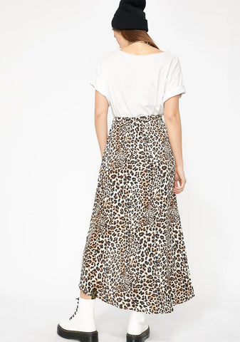 Wild Thang Satin Skirt