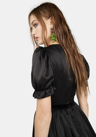 Regal Reign Babydoll Dress