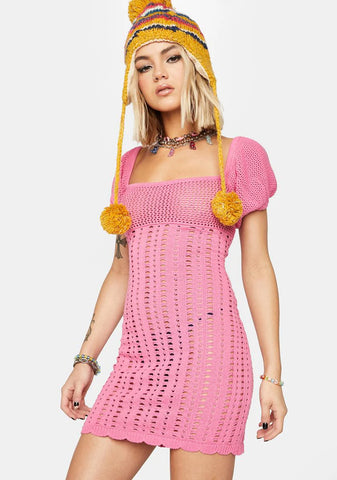 Outside Noise Mini Dress