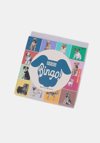 Dog Bingo Card Game