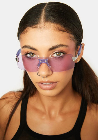 Purple Night Glasses