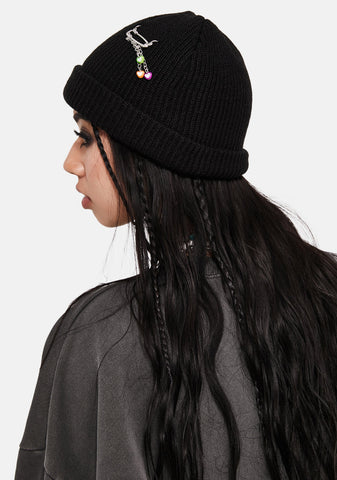 Bad In Love Ribbed Beanie