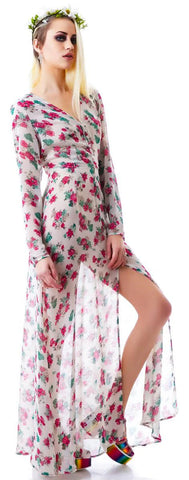 Secret Garden Floral Maxi Dress