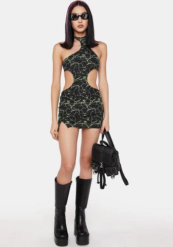 Thunder Struck Mini Dress