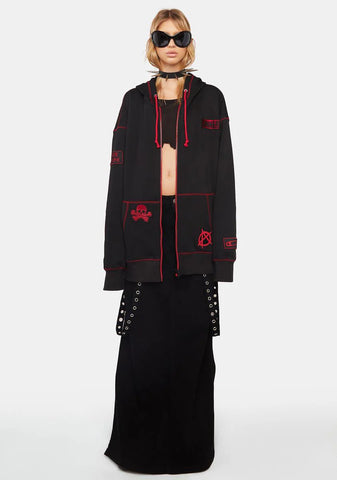 Sinner Made Oversized Hoodie