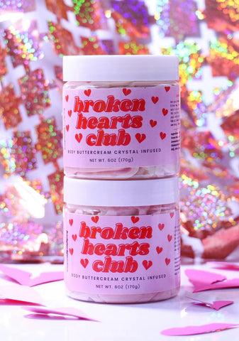 Broken Hearts Club Crystal Infused Body Buttercream