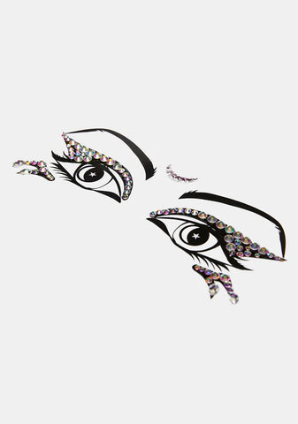 Jinx Iridescent Cut-Crease Face Jewels