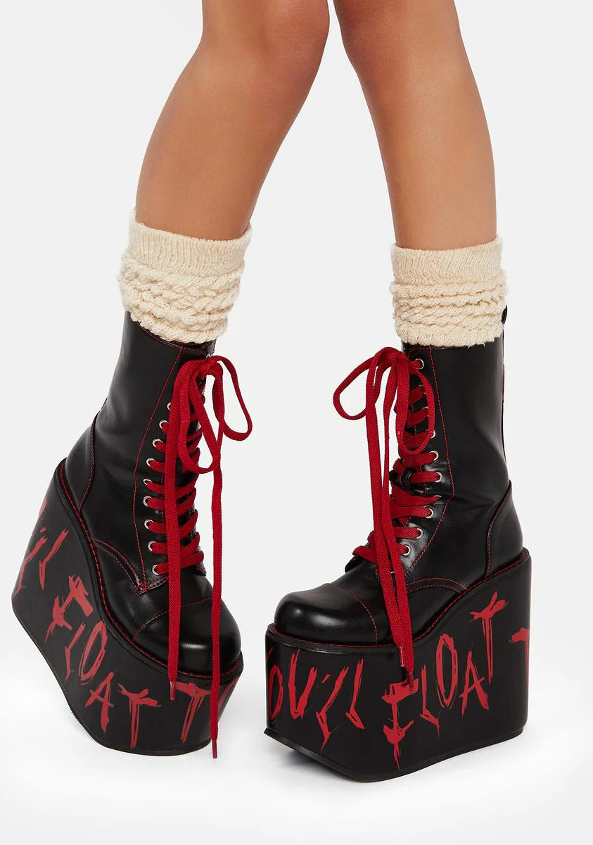 You'll Float Too Platform Boots