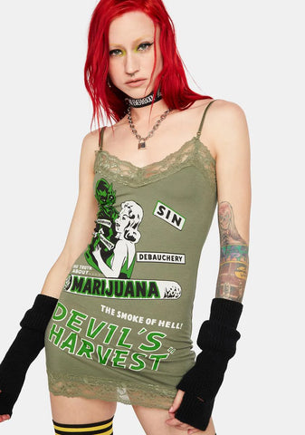 Devil's Harvest Cami Mini Dress