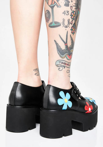 Watch Me Platform Oxfords