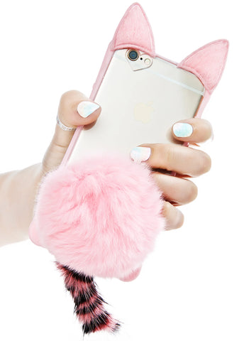 Pinky Fluff Ball iPhone 6/6+ Case