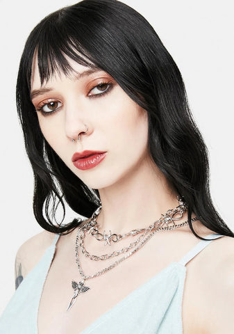Angel Wings Chain Necklace