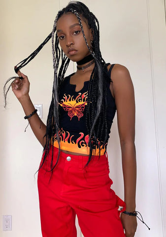 Burning Rubber Graphic Tank