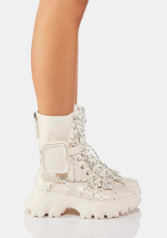 Natural Like A Champ Sneaker Boots