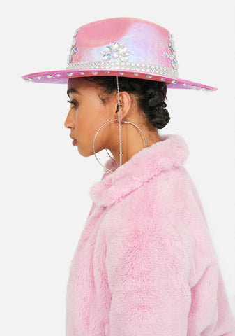 Pink Iridescent Ryder Cowboy Hat