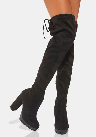 No Role Models Knee High Boots