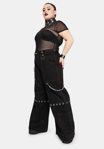 Her Power Of Evil Convertible Wide Leg Pants