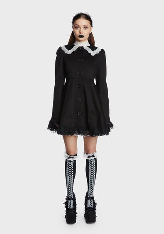 Desperate Pursuit Ruffled Jacket