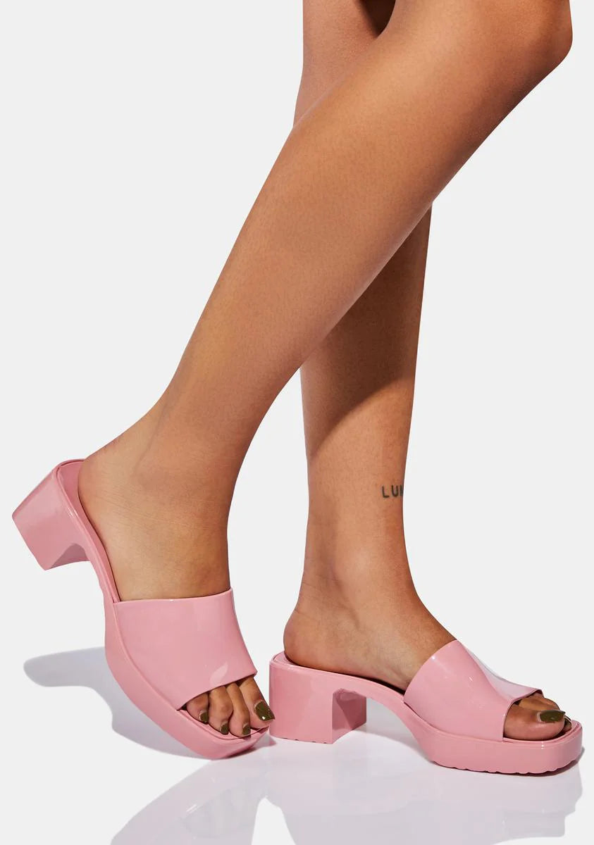 Watermelon Anyway Anyhow Block Heels