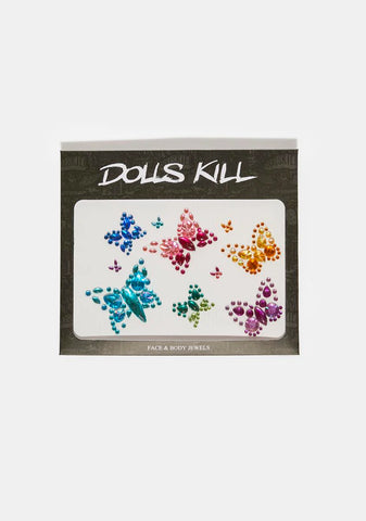 Butterfly Prisms Face & Body Gems