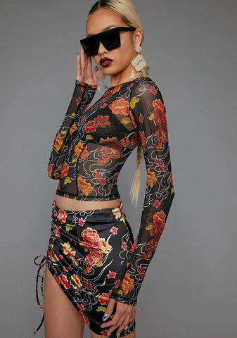 Honest Confessions Mesh Top