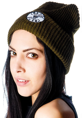 Bat Patch Beanie