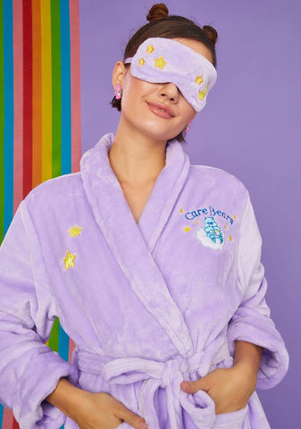 Cuddle Puddle Bedtime Robe And Eye Mask Set