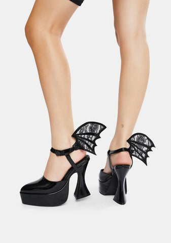 Unleash The Night Platform Mary Janes