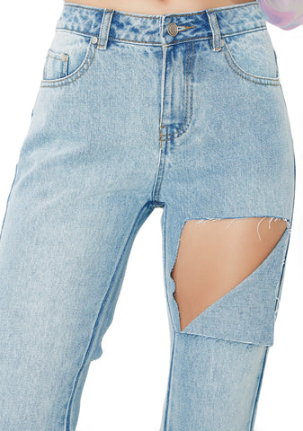 Just For Kicks Ripped Jeans