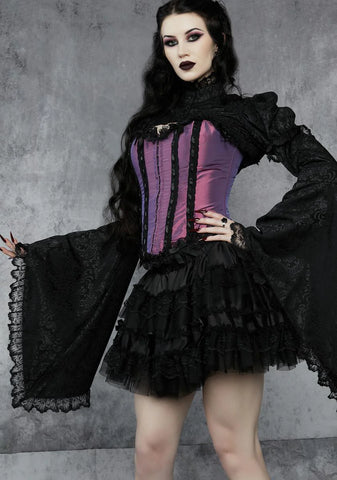 Quiet Soul Satin Corset