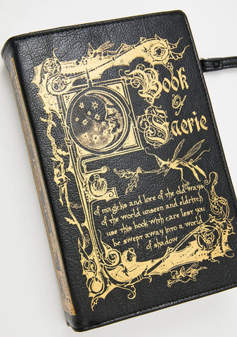 Book Of Faeries Shoulder Bag