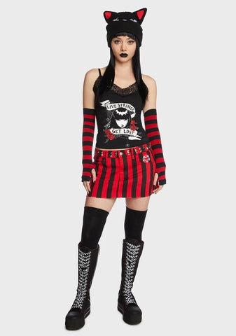 Lost Misfit Graphic Tank Top