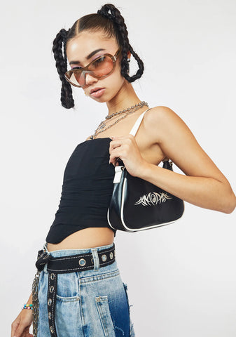 Noir That's My Baby Corset Top