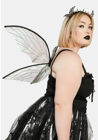 Midnight Graceful Presence Butterfly Wings