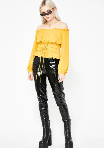 Just A Girl Corset Top