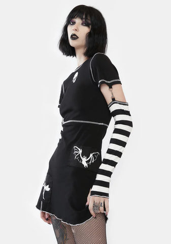 Slightly Sinful Mini Dress