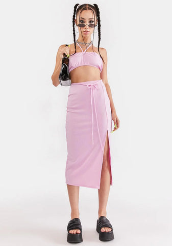 Babe Make It Make Sense Skirt Set
