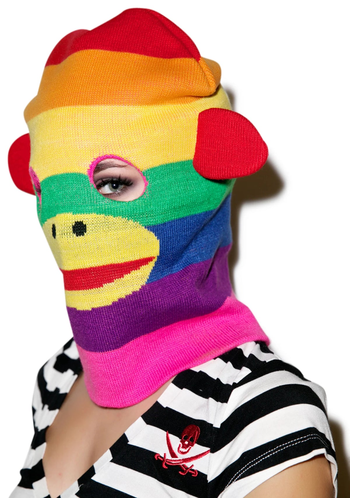 Monkey Business Knit Mask