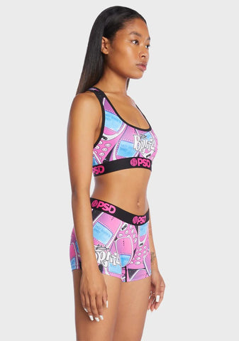 Bratz Hit My Cell Sports Bra