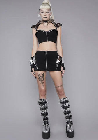 Conquer The Wasteland Top & Gloves Set
