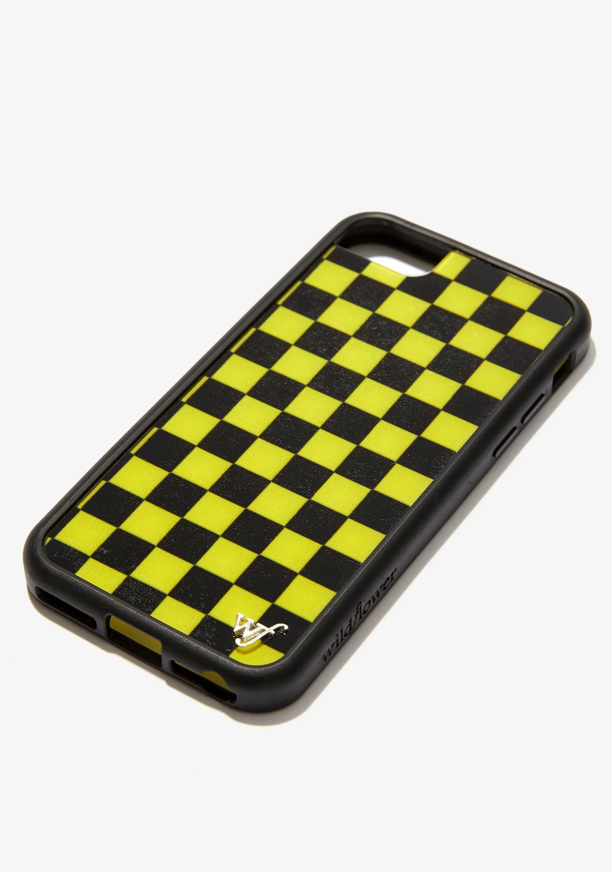 Yellow Checkers iPhone Case