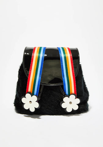 Happy Fuzz Mini Backpack