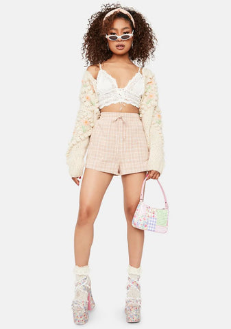 You're The Reason Plaid Shorts