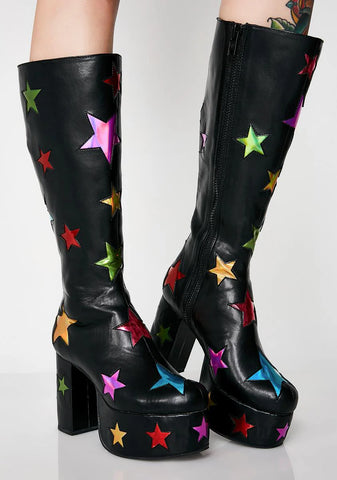 Starscape Platform Boots