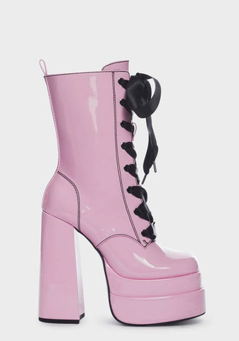 Dollhouse From Hell Platform Boots