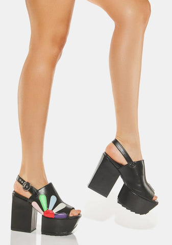 Baby Girl Platform Heels