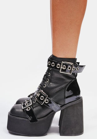 Finding Demons Combat Boots
