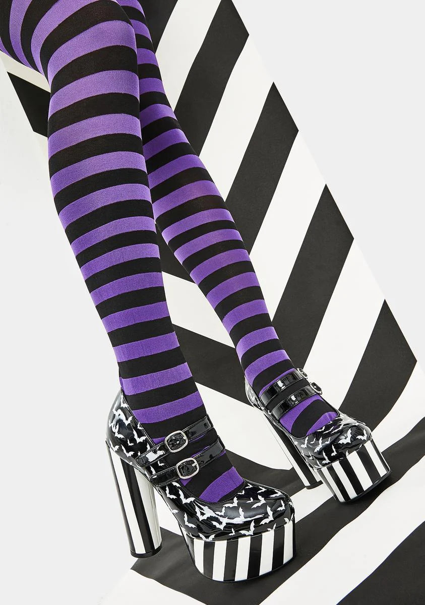 Winged Thing Platform Heels